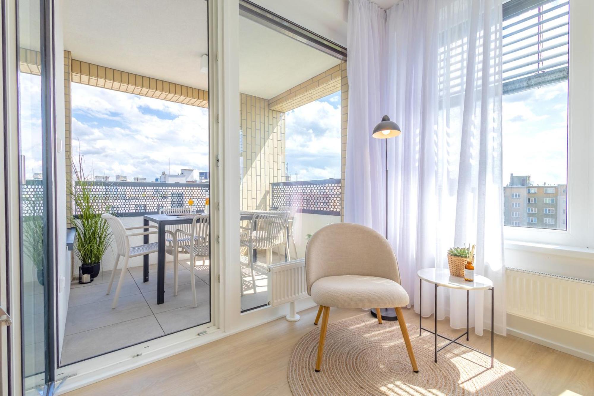 Apartamento Bright 2Br - 4Th Floor, Balcony, Free Parking By Gravity Praga Exterior foto